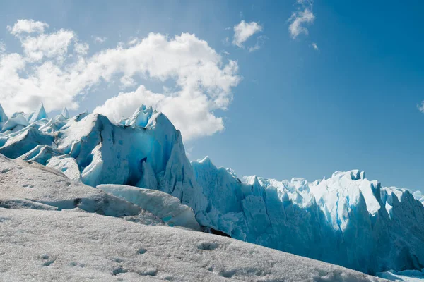 Ghețarul Perito Moreno Din Parcul Național Glaciares Lângă Calafate Argentina — Fotografie, imagine de stoc
