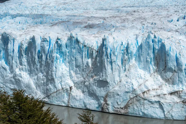 阿根廷El Calafate外冰川国家公园的Perito Moreno冰川 高质量的照片 — 图库照片