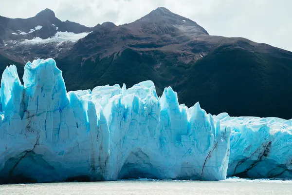 Glaciar Perito Moreno Parque Nacional Glaciares Fora Calafate Argentina Foto — Fotografia de Stock