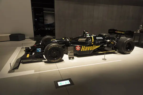 stock image Oyama-cho, Sunto-gun, Shizuoka, Japan - March 27, 2023: Newman/Haas Racing Toyota Lola B2/00, Model Year 2002, Country U.S. Japan, on display at the Fuji Motorsports Museum.