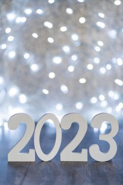 Mutlu yıllar 2023 Yeni yıl kartı geçmişi 