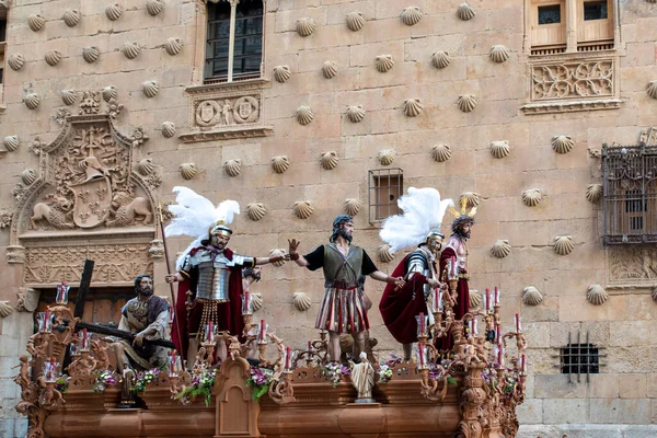 Salamanca Ισπανία Απρίλιος 2022 Εικόνα Του Πατέρα Μας Ιησού Αφαιρεθεί — Φωτογραφία Αρχείου