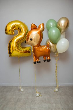 Altın balonlar, geyik, altın numara 2