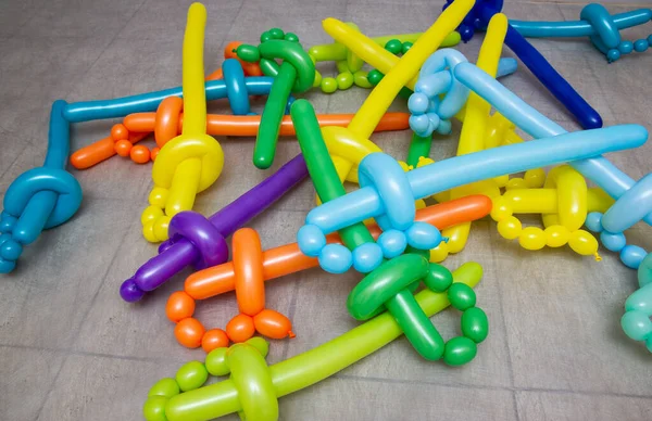 Balloon Weapons Latex Swords Kids Royalty Free Stock Images