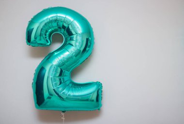 2 numaralı balon nane rengi