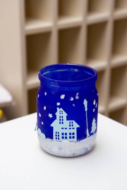 Masada Noel feneri kavanozu