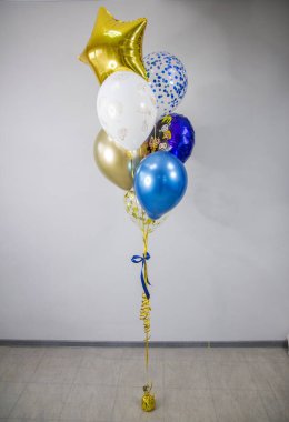 Doğum günü partisi için sihirli balonlar.