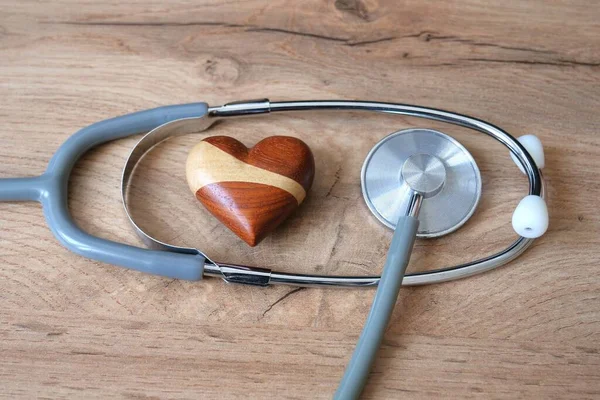 Концепція Здоров Серця Або Хвороб Серця — стокове фото