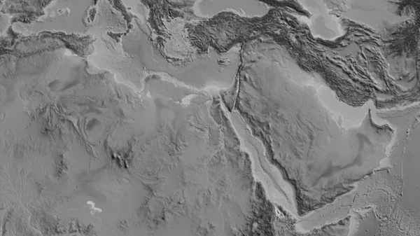 그레이스 지도는 이집트의 지역을 중심으로 하였다 — 스톡 사진