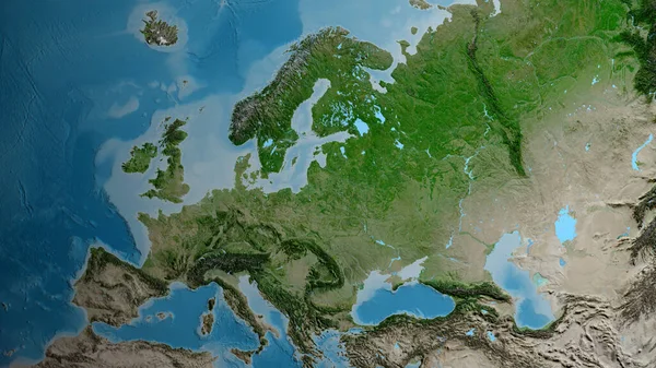 リトアニア周辺を中心とした衛星地図 — ストック写真