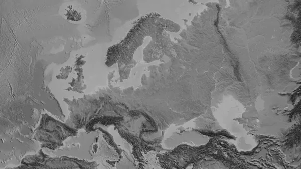 레이시 지도는 리투아니아의 지역을 중심으로 하였다 — 스톡 사진