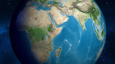 Uydu haritası Somali mahallesine odaklandı