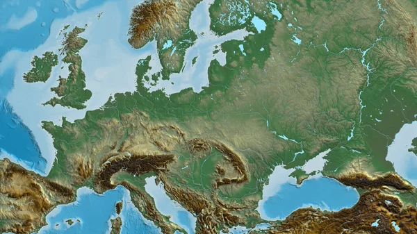 폴란드 지역을 중심으로 — 스톡 사진