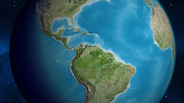 베네수엘라 지역을 중심으로 — 스톡 사진
