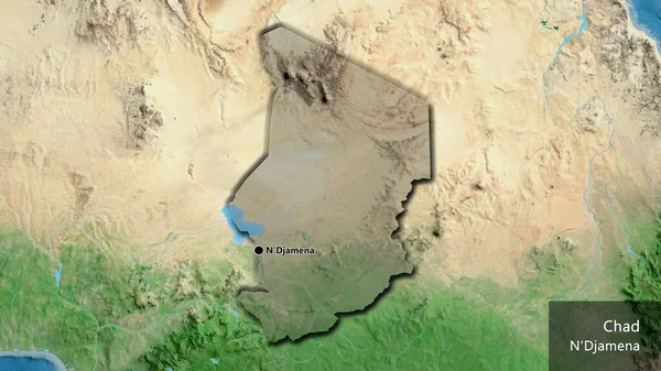 지역의 촬영은 지도에 오버레이로 조명되고 국토의 가장자리를 나라의 — 스톡 사진