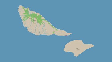 Futuna Adası - Wallis ve Futuna, OSM standart haritasında özetlenmiştir