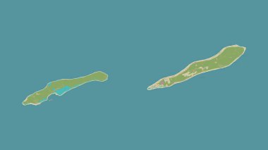 Little Cayman - Cayman Adaları OSM İnsani Yardım Stili haritasında özetlendi