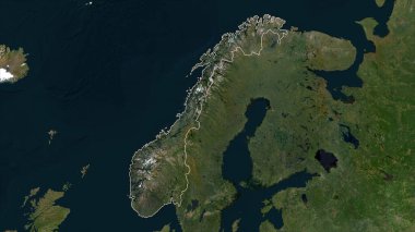 Norveç düşük çözünürlüklü uydu haritasında özetlendi