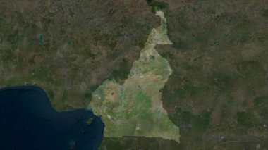 Kamera yüksek çözünürlüklü uydu haritasında vurgulandı