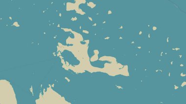 Kızıl Deniz 'deki Dahlak Kebir Adası, OSM İnsani Yardım Stili haritası üzerinde