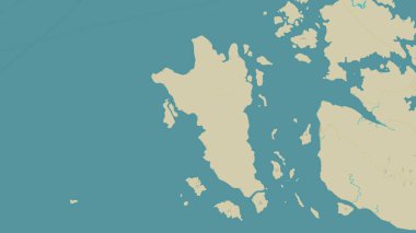 Güney Çin Denizi 'ndeki Pulau Kapaladjernih OSM İnsani Yardım Stili Haritası