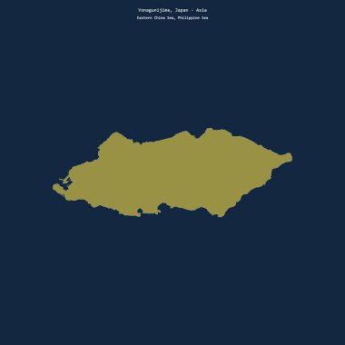 Filipin Denizi 'ndeki Yonagunijima şekli, Japonya' ya ait.