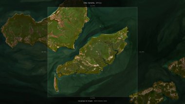 Kuzey Atlantik Okyanusu 'ndaki Ilha Carache, 8 Mayıs 2024' te çekilen bir uydu görüntüsünde Gine-Bissau 'ya ait.
