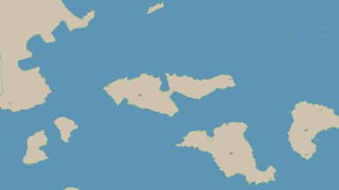 Bering Denizi 'ndeki Igitkin Adası, OSM standart haritasında yer almaktadır.