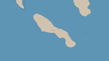 Banda Denizi 'nde bulunan Pulau Manawoka, OSM standart haritasında yer almaktadır.