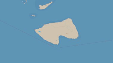 Banda Denizi 'nde OSM standart haritasında Pulau Menui yer almaktadır.