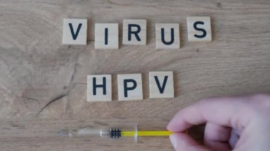 HPV - İnsan Papillomavirus Aşı Konsepti