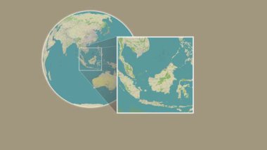 Pulau Bruit Adası. Güney Çin Denizi - Malezya