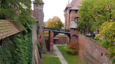 Malbork Töton Sipariş Kalesi - hendek. 