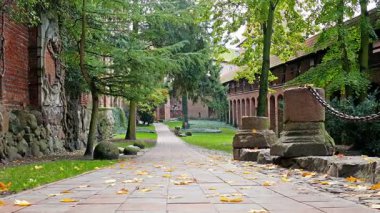 Malbork 'taki Tötonik Düzen kalesi - Avlu