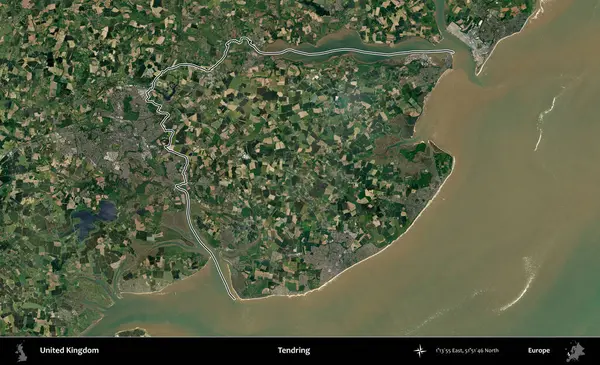 Dallanıp budaklanıyor. Birleşik Krallık 'ın idari bölgesini A uydusundan gösteren bir görüntü.