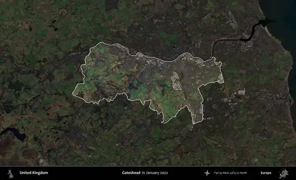 Kapıbaşı. Birleşik Krallık 'ın idari alanı, Ocak 2022' de çekilen Kopernik Nöbetçi karolarından oluşan koyu renkli bir uydu görüntüsü üzerinde vurgulandı ve özetlendi.