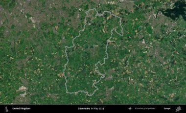 Yediler. Mayıs 2024 'te çekilen Copernicus Sentinel karolarından oluşan bir uydu görüntüsü üzerinde Birleşik Krallık' ın idari bölgesini özetledik.