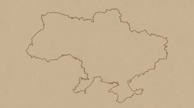 Ukrayna 'daki nükleer santrallerin yeri. Harita canlandırması