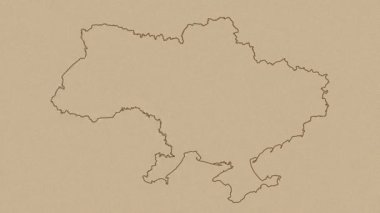 Ukrayna 'daki nükleer enerji santralleri. Harita canlandırması.