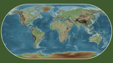 Afrika plakası çıkarıldı. Eckert III. Solgun