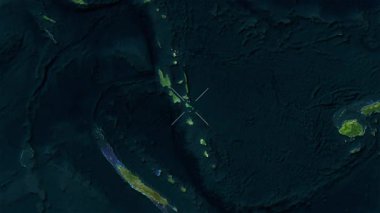 Epi, Shepherd Adaları - Vanuatu yakın çekim - uydu. Önizleme. Parıltı. Etiketler.