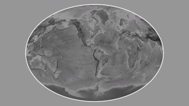 Kuzey And Dağları plakası, yakın plan. Fahey. Gri Tonlama