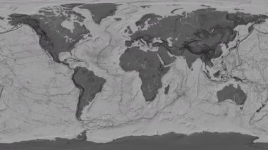 Afrika plakası, yakın plan. Patterson Silindiri. Çift Seviye
