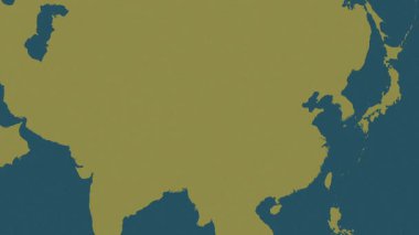 Çin haritası - sür. Bölgeler. Desen.