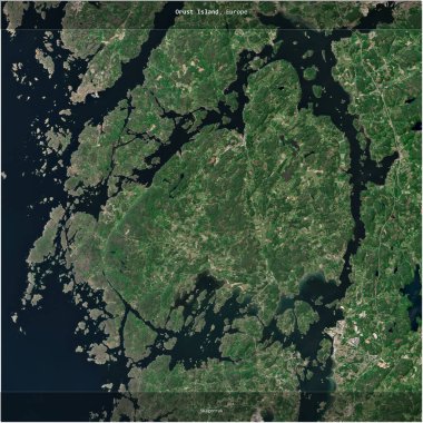 İsveç 'e ait Skagerrak' taki Orust Adası, 3 Haziran 2023 'te çekilen bir uydu görüntüsünün karesini aldı.