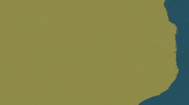 Malawi haritası - sür. Bölgeler. Desen.