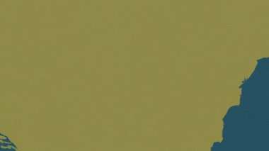 Romanya haritası - sür. Bölgeler. Desen.