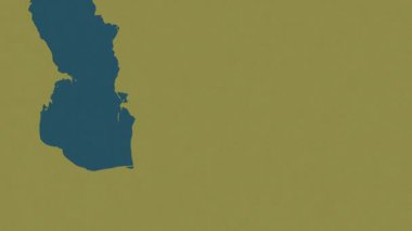 Türkmenistan haritası - sür. Bölgeler. Desen.