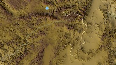 Wardak - Afganistan vilayeti, çıkarıldı. Fiziksel