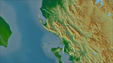 Vlore - Arnavutluk ilçesi, çıkarıldı. Fiziksel